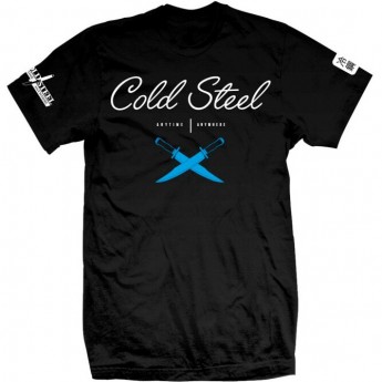 Футболка COLD STEEL CURSIVE BLACK TEE SHIRT (L) CS_TJ3